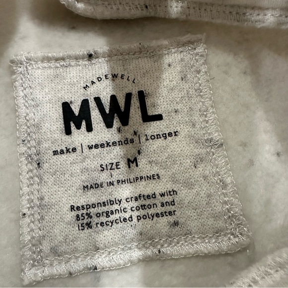 Madewell MWL Betterterry Relaxed Turtleneck Sweatshirt - Picture 8 of 10